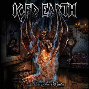 Iced Earth/Enter The Realm EP@180g Ultra Clear Vinyl/Side B Etched