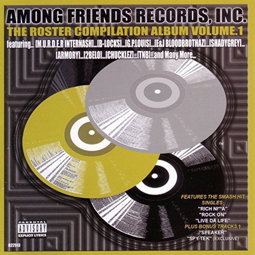 inc. Among Friends Records/Roster Compliation Album Vol. 1