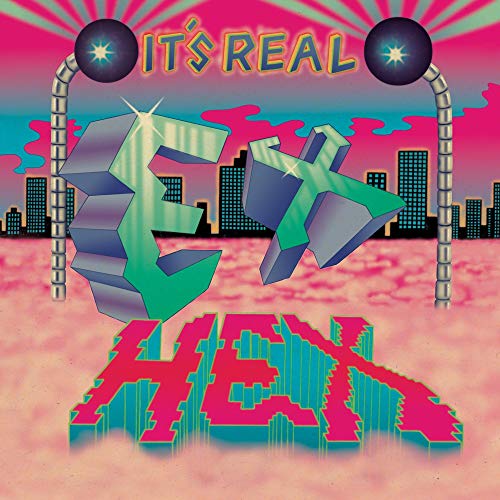 Ex Hex/It's Real (Peak vinyl edition)@magenta & blue swirl vinyl