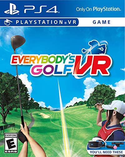 PS4VR/Everybody's Golf VR@**REQUIRES PLAYSTATION VR**