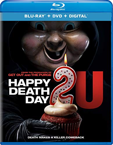 Happy Death Day 2u Rothe Broussard Blu Ray DVD Dc Pg13 