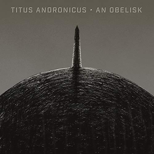 Titus Andronicus/An Obelisk (Peak Vinyl edition)@Peak Vinyl (Half Opaque Gray / Half Black)