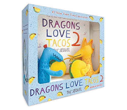 Adam Rubin/Dragons Love Tacos 2 Book and Toy Set [With Toy]