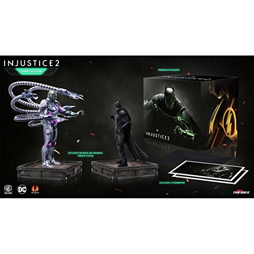 Action Figure/Injustice 2: The Versus Collection@Batman & Brainiac Statues