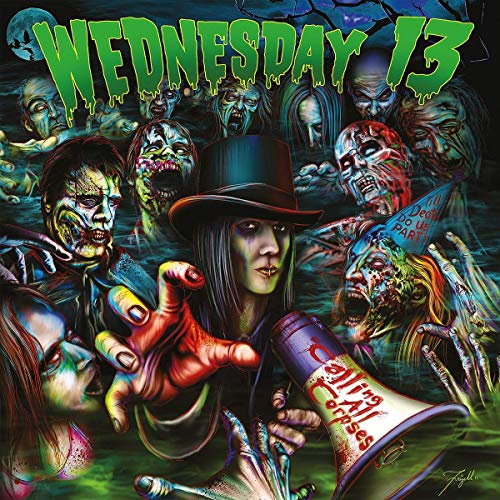 Wednesday 13 Calling All Corpses Green Vinyl 