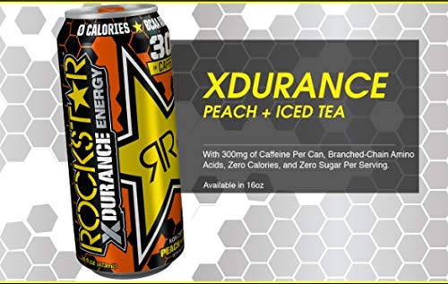 Beverage/Rockstar Xdurance Peach Iced Tea