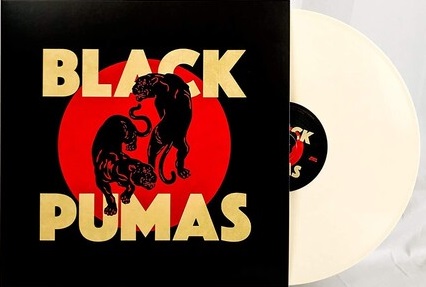Black Pumas/Black Pumas (Crème w/ Red + Black splatter)