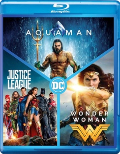 Aquaman/Justice League/Wonder Woman/DC 3-Film Collection@Blu-Ray@NR