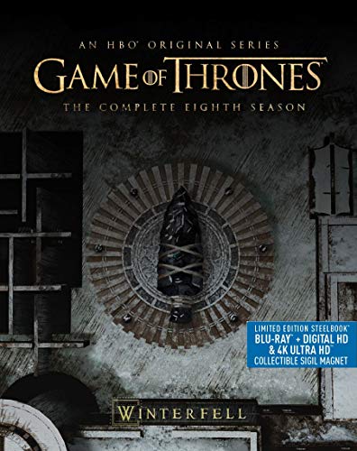 Game of Thrones: The Complete Eighth Season (Steelbook)/Peter Dinklage, Nikolaj Coster-Waldau, and Lena Headey@TV-MA@4K Ultra HD/Blu-ray