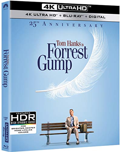 Forrest Gump/Hanks/Field/Wright/Williamson@4KUHD@PG13/25th Anniversary Edition