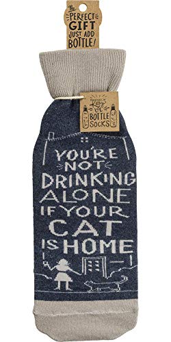 Primitives By Kathy Knit Coozie - Cat Is Home
