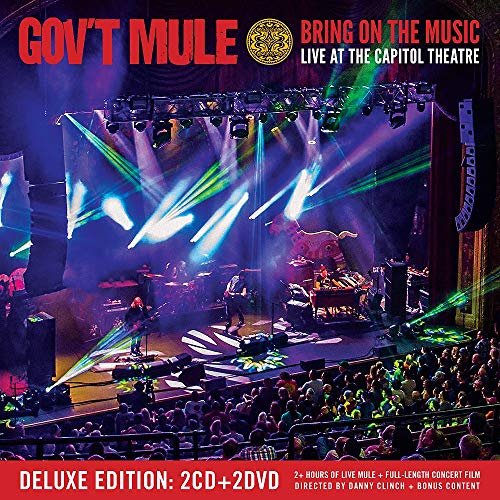 Gov'T Mule/Bring On The Music: Live At The Capitol Theatre@2cd +2dvd Deluxe Edition@DVDs contain stereo & 5.1 mixes