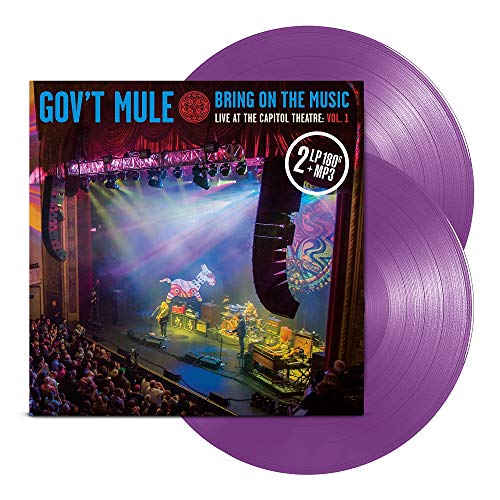 Gov't Mule/Bring On The Music: Live AT The Capitol Theatre Vol. 1@Vol 1, 2lp + Mp3@180g Purple Vinyl