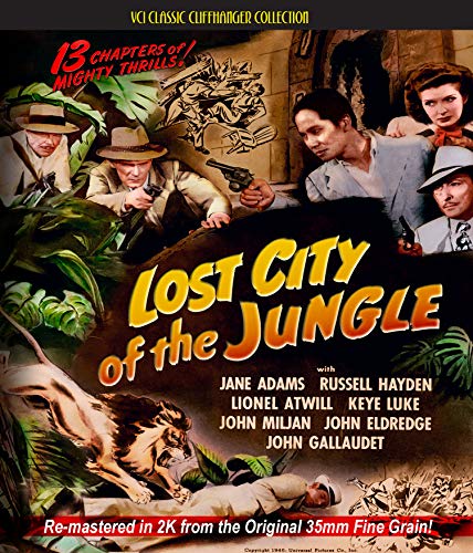 Lost City Of The Jungle/Hayden/Luke/Adams@Blu-Ray@NR