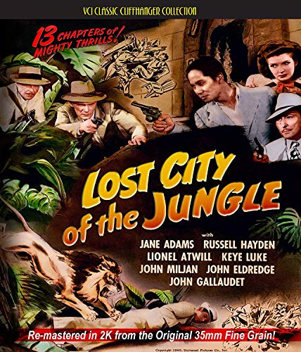 Lost City Of The Jungle/Hayden/Luke/Adams@DVD@NR