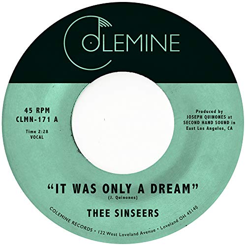 Thee Sinseers/It Was Only A Dream (gold vinyl)@Gold Vinyl@.