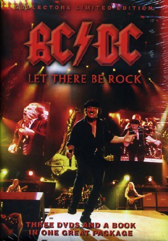Ac/Dc/Let There Be Rock@3 Dvd/Incl. Book
