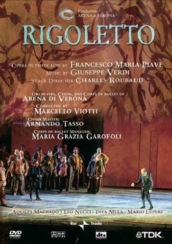 G. Verdi Rigoleto Comp Opera Machado Nucci Mula & Viotta Arena De Verona Orch 