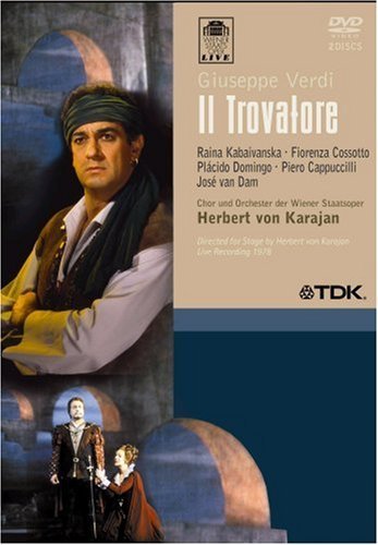 G. Verdi/Il Trovatore@Kabaivanska/Cossotto/Domingo/&@Karajan/Wiener Staatsoper