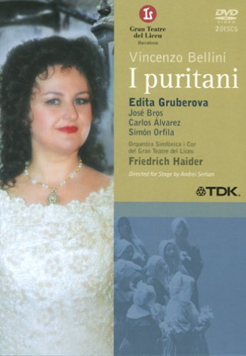 V. Bellini/I Puritani (Opera) Gran Teatr@Gruberova(Sop)/Bros/Alvarez@Haider/Gran Teatre Del Liceu
