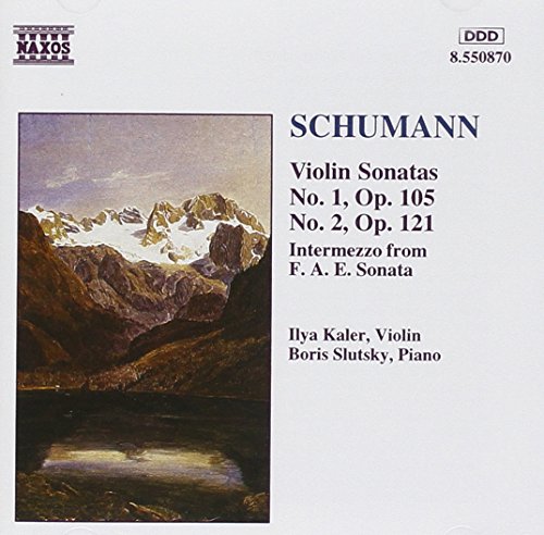 R. SCHUMANN/Violinsonaten 1+2 / +