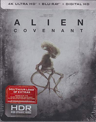 Alien: Covenant (Steelbook)/Fassbender/Waterson/Crudup@4KHD@R