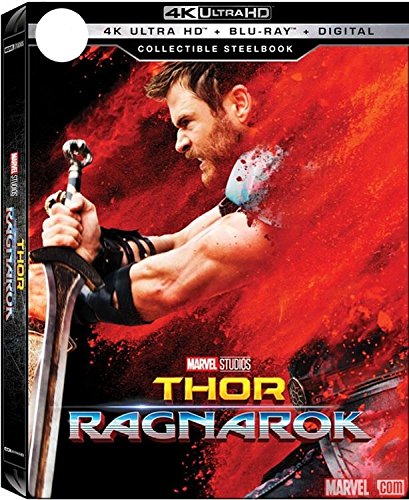 Thor: Ragnarok (Steelbook)/Hemsworth/Hiddleston/Blanchett@4KHD@PG13