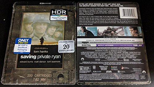 Saving Private Ryan (Steelbook)/Hanks/Sizemore/Damon@4KHD@R