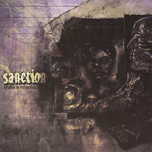 Sanction/Broken In Refraction (white/purple vinyl)@White & Deep Purple Pinwheel Vinyl@Indie Exclusive, Jotd To 200 Copies