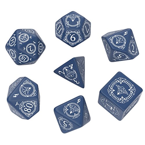 Pathfinder Dice Set/Hell's Rebels@7ct Polyhedral Dice