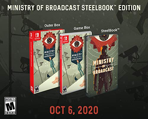 Nintendo Switch/Ministry Of Broadcast Steelbook Edition