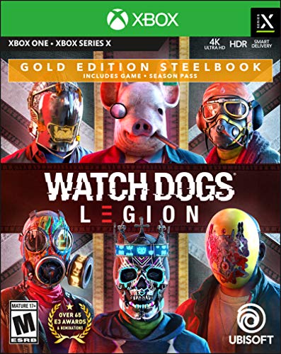 Xbox One/Watch Dogs: Legion Gold Steelbook Edition@Xbox One & Xbox Series X Compatible Game