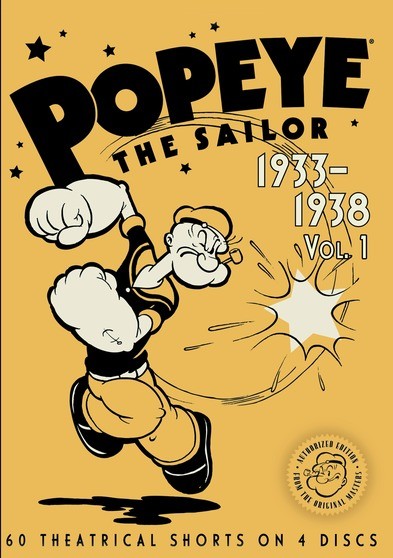 Popeye The Sailor/1933-1938 Volume 1@MADE ON DEMAND@This Item Is Made On Demand: Could Take 2-3 Weeks For Delivery