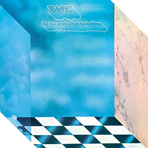 Traffic/Low Spark of High-Heeled Boys (blue vinyl)@Translucent Blue Vinyl@Die cut cover