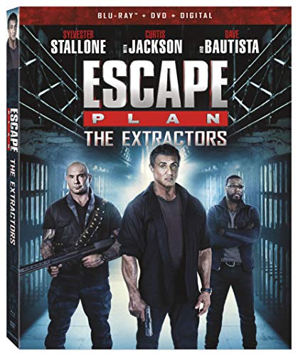 Escape Plan Extractors Stallone Jackson Bautista Blu Ray R 
