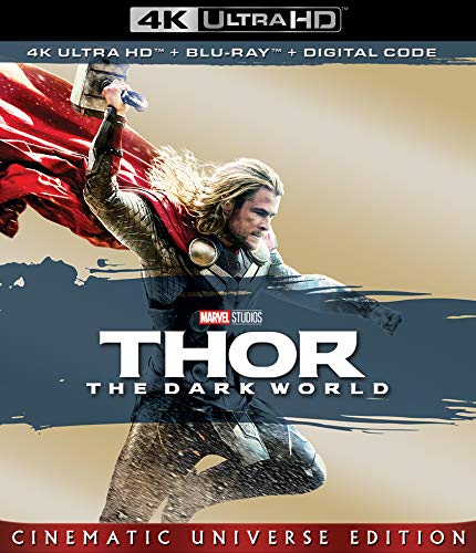 Thor The Dark World Hemsworth Portman Hiddleston 4kuhd Pg13 