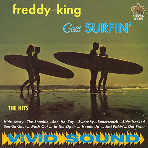 Freddy King/Freddy King Goes Surfin' (blue vinyl)@Blue vinyl