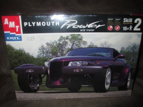 Ertl  Plymouth Prowler With Trailer Model Kit