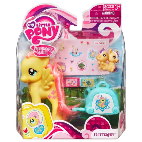 Hasbro My Little Pony Figure Fluttershy With Suitc