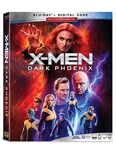 X-Men: Dark Phoenix/Turner/McAvoy/Fassbender/Lawrence@Blu-Ray/DC@PG13
