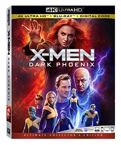 X-Men: Dark Phoenix/Turner/McAvoy/Fassbender/Lawrence@4KUHD@PG13