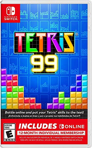 Nintendo Switch/Tetris 99 + 12 Month Nintendo Switch Online Individual Membership