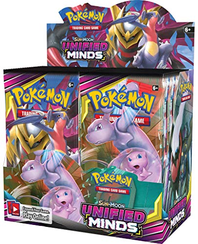 Pokemon Cards/Sun & Moon Unified Minds Full Display Of 36 Booste