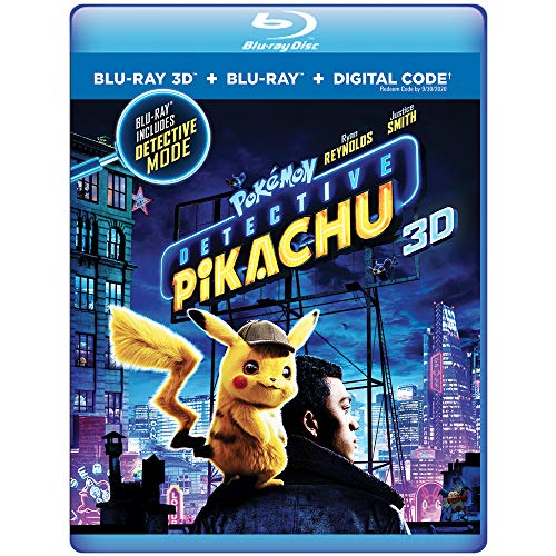 Pokemon: Detective Pikachu/Pokemon: Detective Pikachu@3D/Blu-Ray MOD@This Item Is Made On Demand: Could Take 2-3 Weeks For Delivery