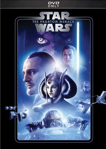 Star Wars The Phantom Menace Neeson Mcgregor Portman DVD Pg 