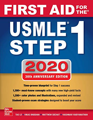 Tao Le First Aid For The Usmle Step 1 2020 Thirtieth Edi 0030 Edition; 