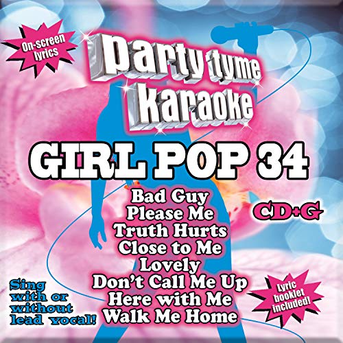 Party Tyme Karaoke/Girl Pop 34@8+8-song CD+G