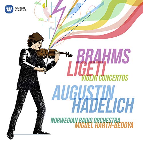 Augustin Hadelich/Brahms, Ligeti: violin concertos@.