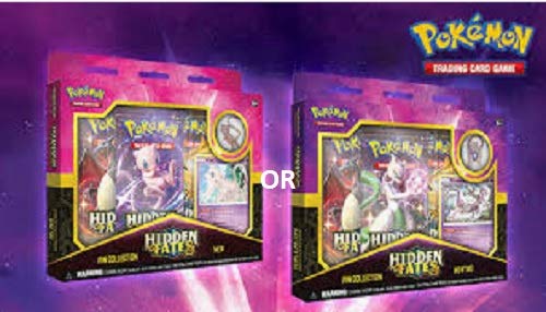 Pokemon Cards/Hidden Fates Pin Collection Mewtwo & Mew