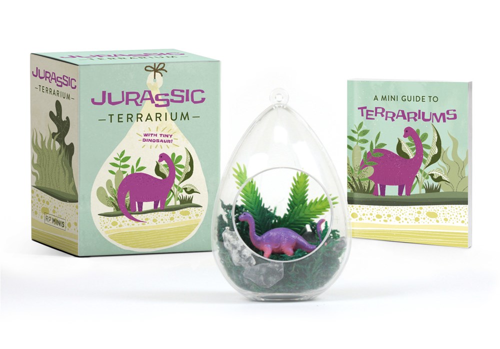 Mini Kit/Jurassic Terrarium@With Tiny Dinosaur!